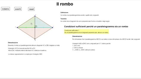 Svelati I Segreti Degli Angoli Del Rombo La Geometria Spiegata In Modo