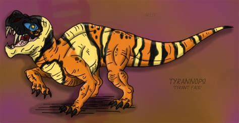 Jurassic Park Chaos Effect Tyrannops By Fnafnir On Deviantart