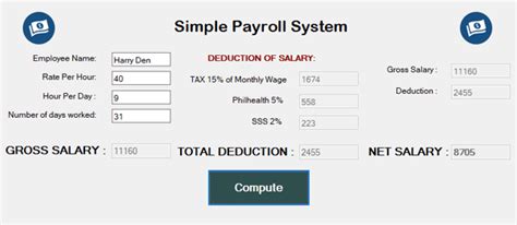 Easy Payroll System