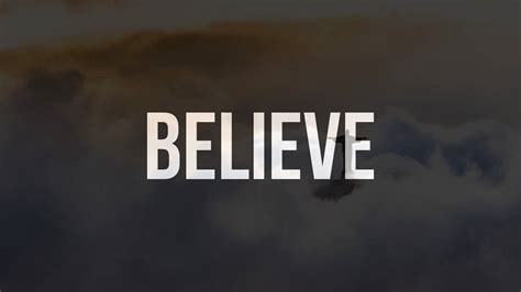 Download Believe Motivational Quote Wallpaper | Wallpapers.com 
