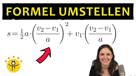 Physikalische Formel Umstellen Schwierige Gleichung Nach Variablen