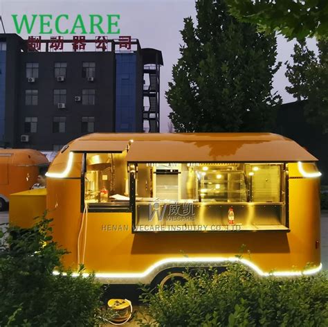 Wecare Custom Catering Mobile Bar Concession Bbq Food Trailer Mobile