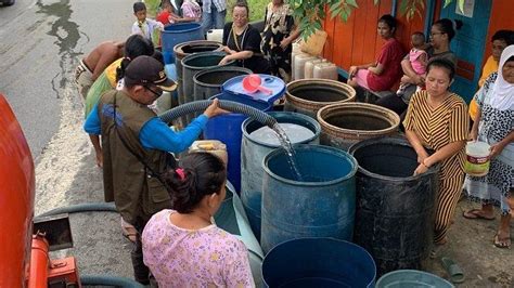 5 Kelurahan Di Padang Selatan Kota Padang Alami Kekeringan 500 KK