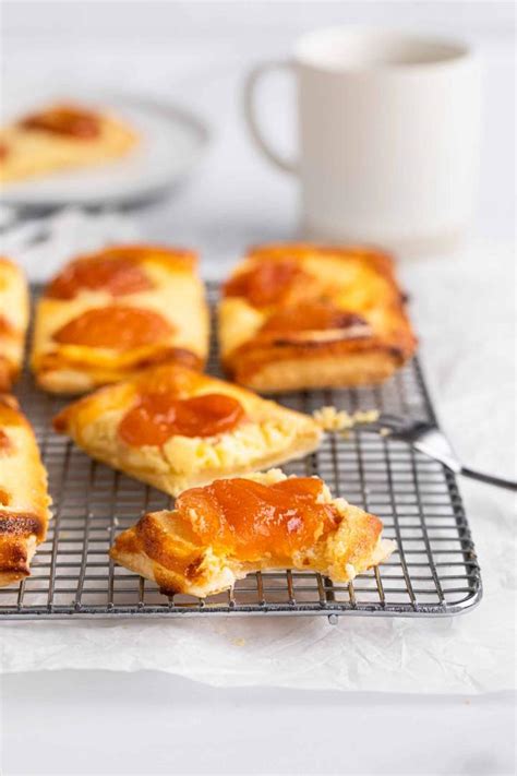 Apricot Cream Cheese Danish Pastries Jernej Kitchen