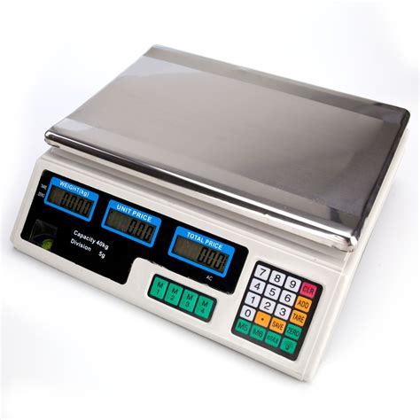 Digital Price Computing Scale For Vegetable US Plug ACS 30 40kg 5g