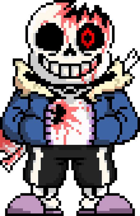 Horror sans pixel art