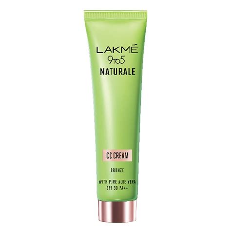 Lakme 9 To 5 Naturale Cc Cream Reviews Ingredients Benefits Shades