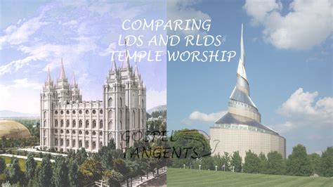 Comparing LDS and RLDS Temple Worship + Gospel Tangents - Mormon ...