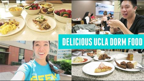 Eating So Much Delicious Ucla Dorm Food Youtube