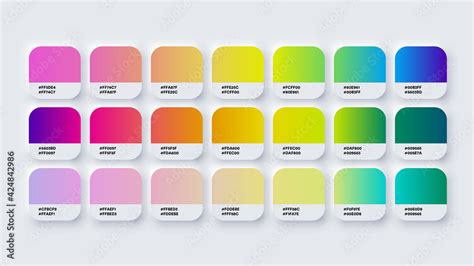 Pantone Neon Color Chart