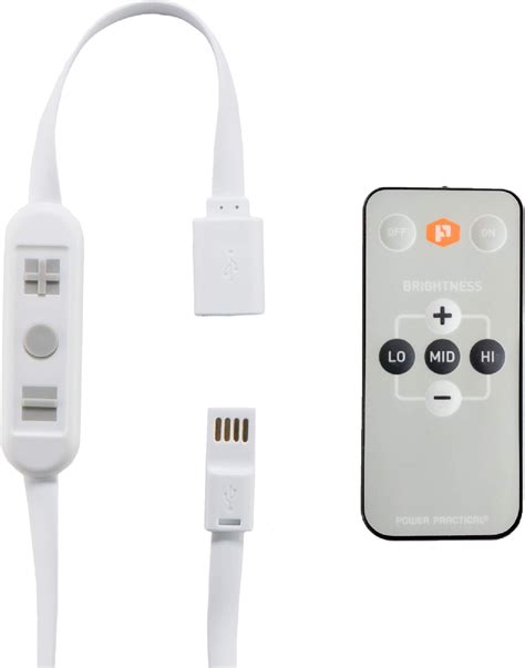 Luminoodle Usb Switch And Dimmer Female To Male On Off Switch With Wireless Remote Power