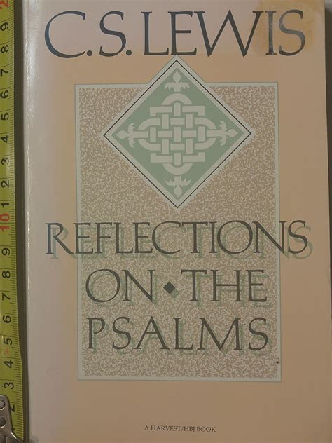 Reflections On The Psalms Amazon Co Uk Lewis C S 9780156762489 Books