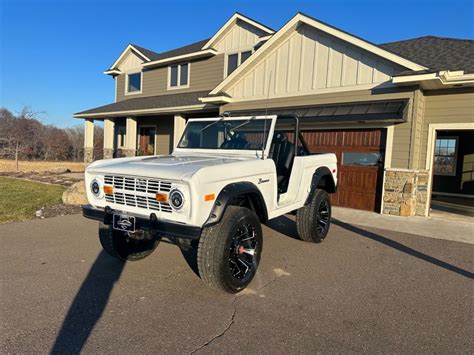 1975 Ford Bronco Lifted V8 Lifted No Reserve For Sale