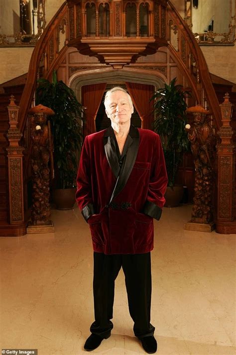 Hugh Hefners Iconic Red Smoking Jacket And Silk Pajamas To Be