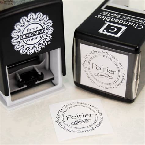 Custom Designer Self-Inking Stamps