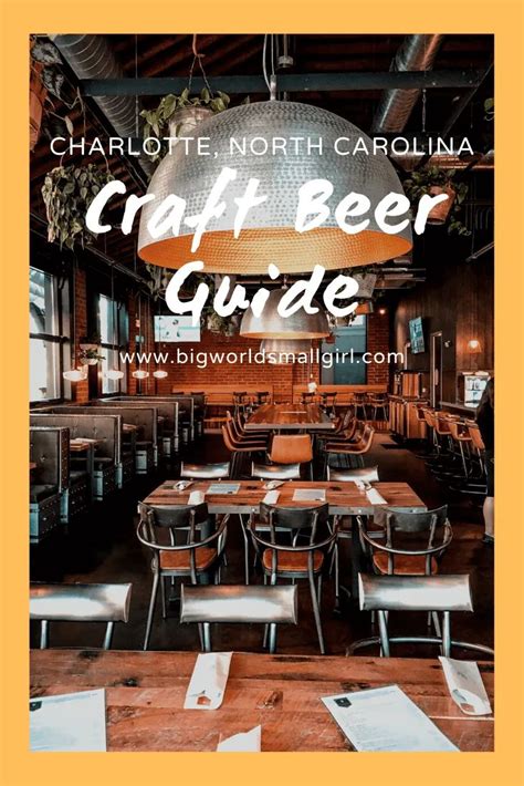 A Guide to Exploring Charlotte, NC Breweries | Brewery, Beer guide ...