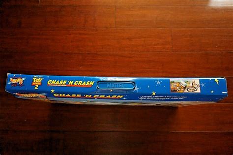 Toy Story Chase N Crash Disney Pixar Mattel Hot Wheels Tyco Slot Car Race Set