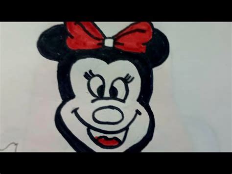 How To Draw A Cute Mickey Mouse Drawing Step By Step Drawing Youtube