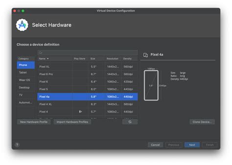 Android Studio Emulator Expo Documentation