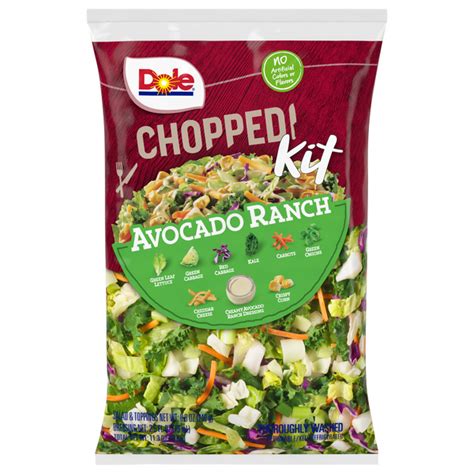 Save On Dole Chopped Salad Kit Avocado Ranch Order Online Delivery Giant