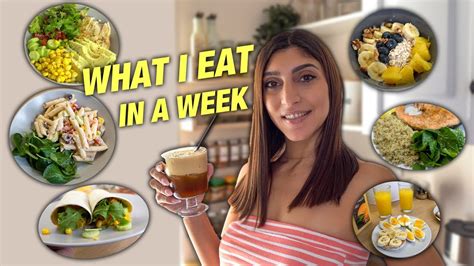 What I Eat In A Week Martha Assy Youtube