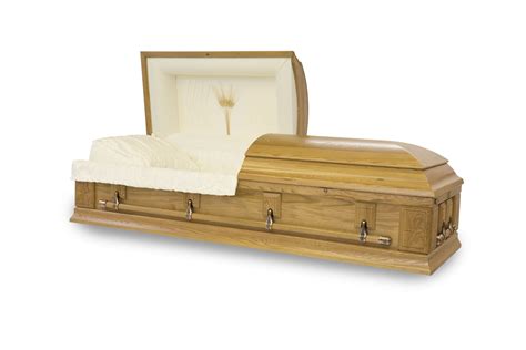 Prairies Oak Hardwood Casket - Cypress Funeral & Cremation Services