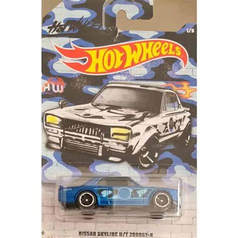 Embalagem Danificada Hot Wheels Exclusivo Walmart Nissan Skyline H T 2000GT X Universo Hot