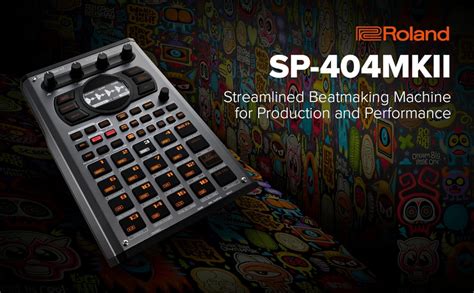 Roland SP-404MKII Creative Sampler and Effector with 16GB Internal ...