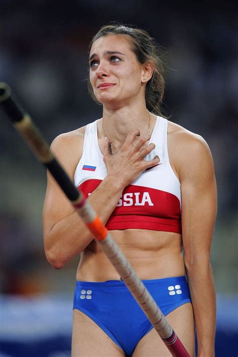 Yelena Isinbayeva Female Athletes Athlete Olympics