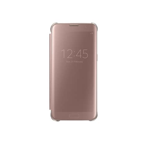 Samsung Clear View Cover Ef Zg935 Flipomslag Til Mobiltelefon Billig