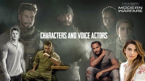 Call Of Duty Modern Warfare 2019 Voice Actors Detail Youtube