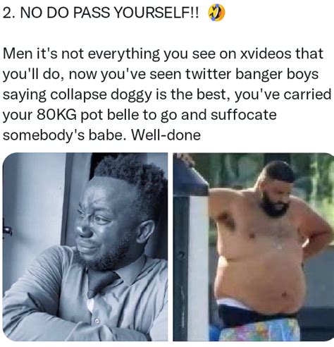 Here S A Hilarious Thread On Things You Should Never Do During Sex Photos Romance Nigeria