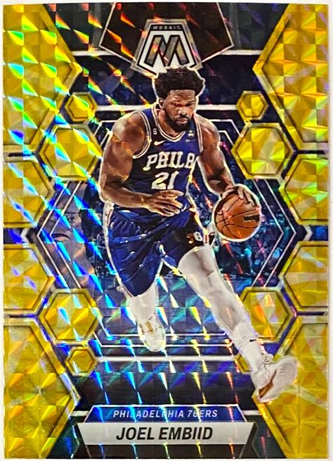 Joel Embiid Panini Donruss Optic Basketball Philadelphia Ers