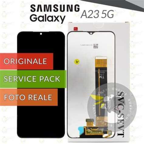 Display Originale Samsung Galaxy A G Sm A Schermo Lcd Vetro Touch