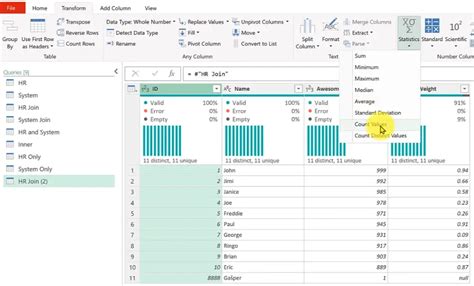 Join Types In Power Query Part 2 Lookup Dashboard Excel