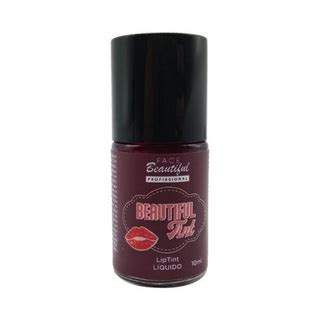 Lip Tint Líquido Face Beautiful Shopee Brasil