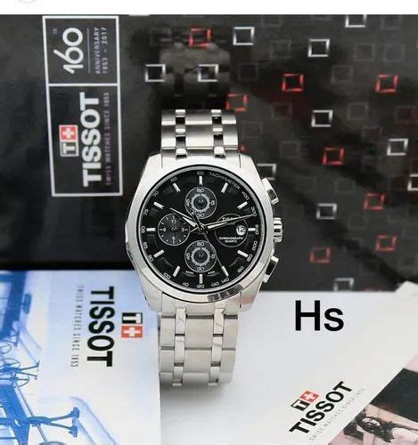 Round Tissot Quartz Couturier Automatic Chronograph Watch At Rs