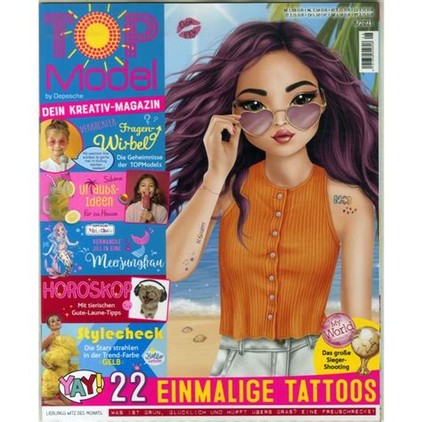 TOPModel Magazin 8 2021 Extra 22 Einmalige Tattoos