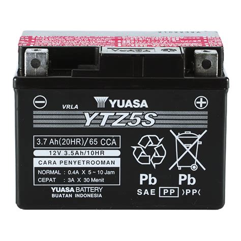 Jual Yuasa Aki Motor YTZ5 S MF 100 ORIGINAL Shopee Indonesia