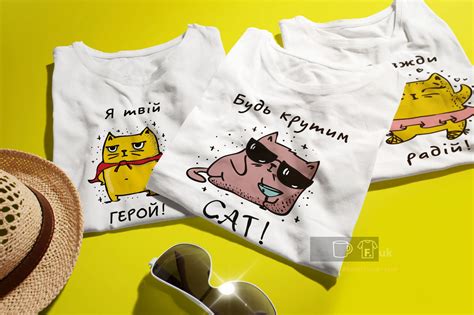 Семейные Именные Футболки с Принтом Счастливые Коты. Фемилилук для ...