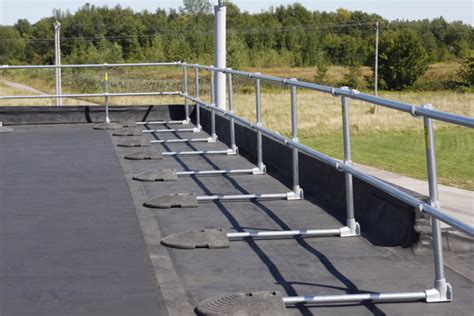 Keeguard Rooftop Guardrail System Passive Fall Protection