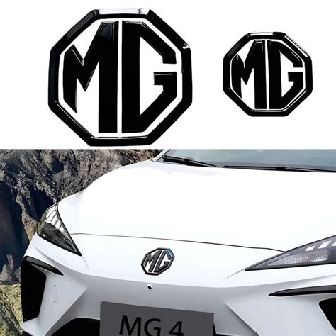 Car Rear Logo Front Grille Badge Decal For Mg4 Mgtitan