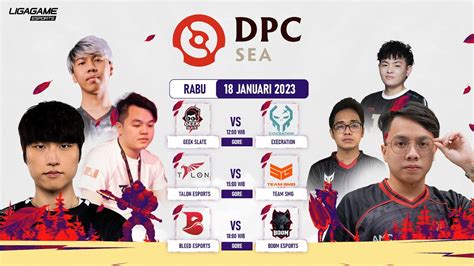 BLEED VS BOOM TALON VS SMG GEEK SLATE VS EXECRATION DOTA 2 DPC