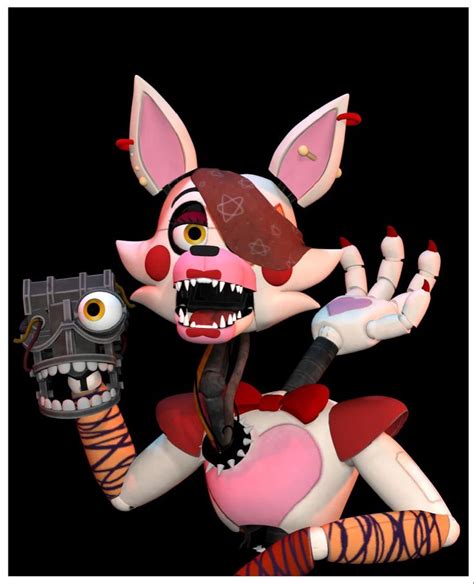 I Frickin Love Glamrock Mangle In 2022 Fnaf Foxy And Mangle Fan Art