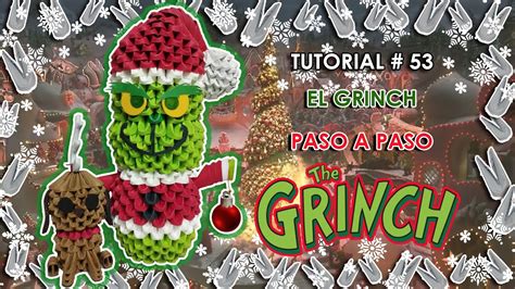 Cómo hacer a EL GRINCH en Origami3D Navidad Tutorial paso a