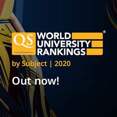 Qs World University Rankings By Subject Top Rankings For Essex