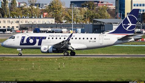 SP LDH LOT Polish Airlines Embraer ERJ 170 170 100 At Warsaw