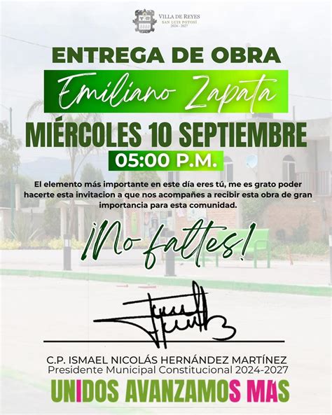 ENTREGA DE OBRA EN EMILIANO ZAPATA TRANSFORMARÁ A LA COMUNIDAD