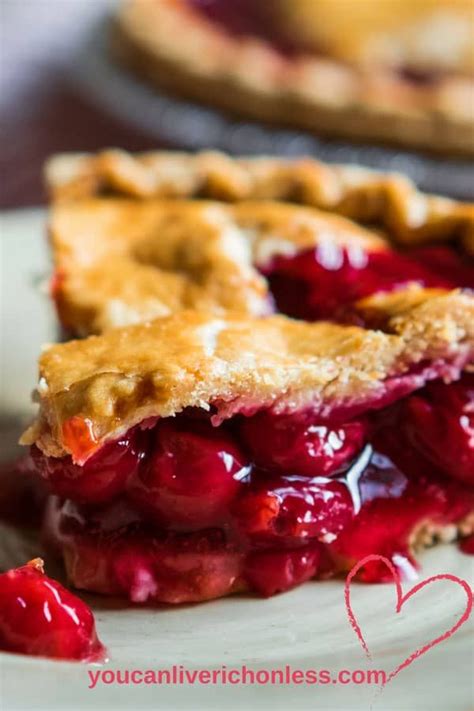 Grandmas Sweet Cherry Pie Buttery Crust Homemade Cherry Pies