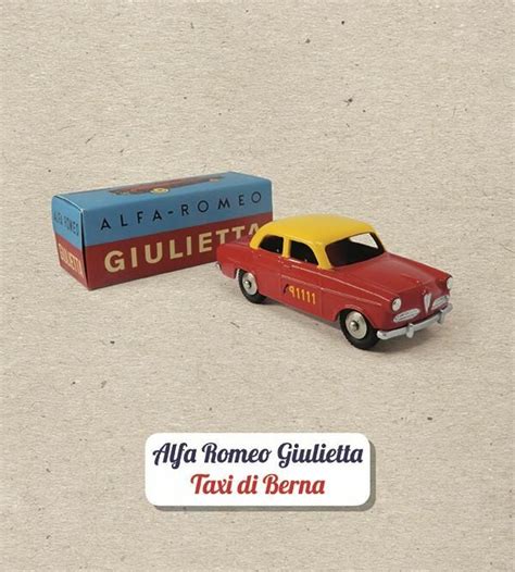 Alfa Romeo Giulietta Taxi Di Berna 1 48 Traffic Modelcars